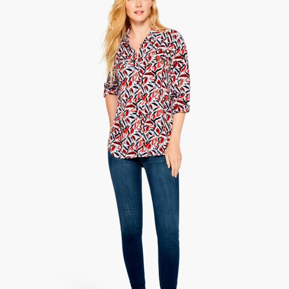 Nic+zoe blouse nwt